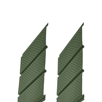 Аквасистем Софит металлический перфорированный 2,4 х 0,303 (0,73м2) (RR11 зеленый)