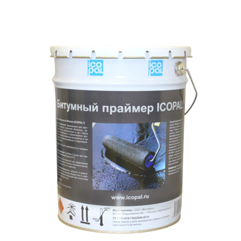 Праймер битумный для кровли Виллако 16 л-12 кг Икопал (Icopal)