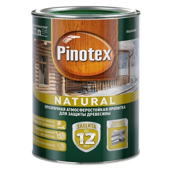 Pinotex Natural антисептик для дерева (Пенотекс)